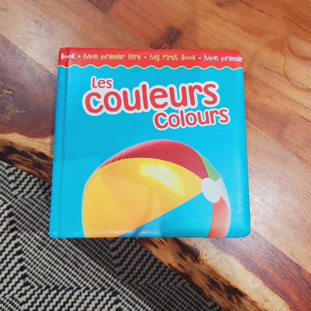 "Les Couleurs Colours" Picture Board Book